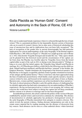Galla Placidia As &#X02018