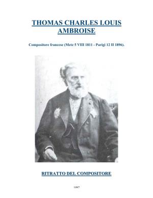 Thomas Charles Louis Ambroise