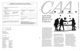 March-April 1997 CAA News