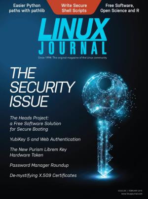 Linux Journal 33 Reality 2.0: a Linux Journal Podcast 34 News Briefs
