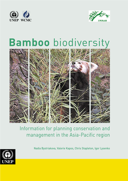 Bamboo Biodiversity in the Asia-Pacific