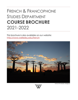 Course Brochure 2021-2022