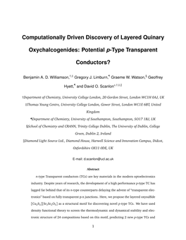 Computationally Driven Discovery of Layered Quinary Oxychalcogenides