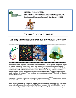 “Dr. APIS” SCIENCE LEAFLET