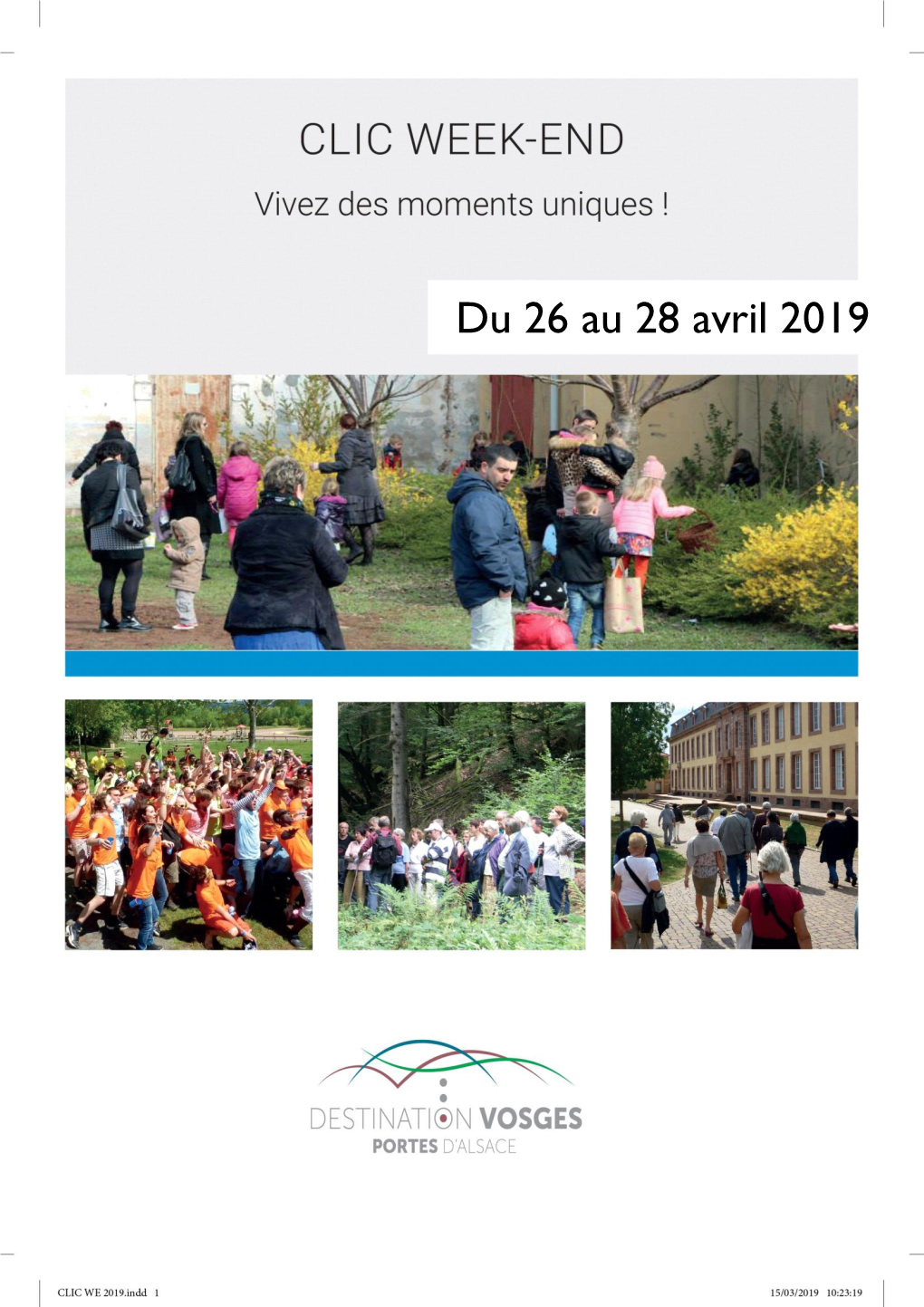 Du 26 Au 28 Avril 2019