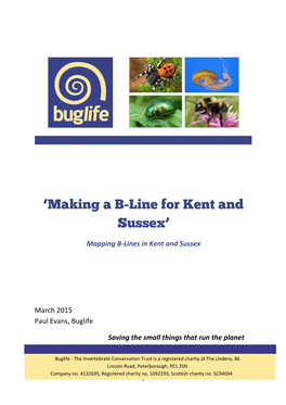 'Making a B-Line for Kent and Sussex'