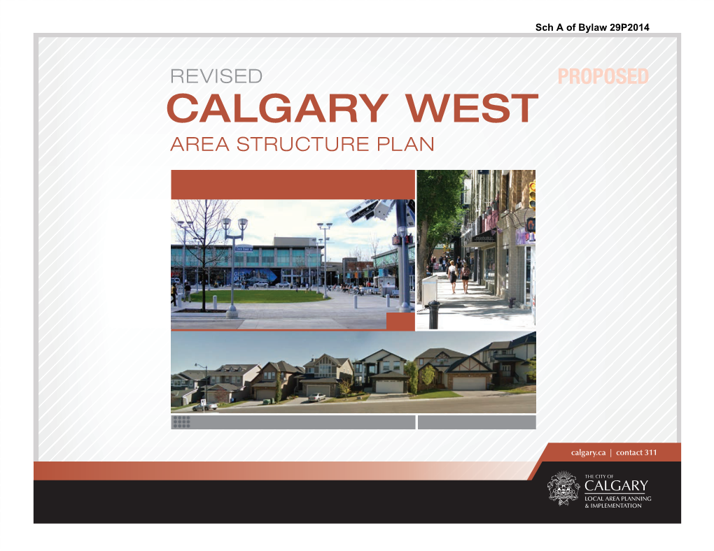 Calgary West Area Structure Plan