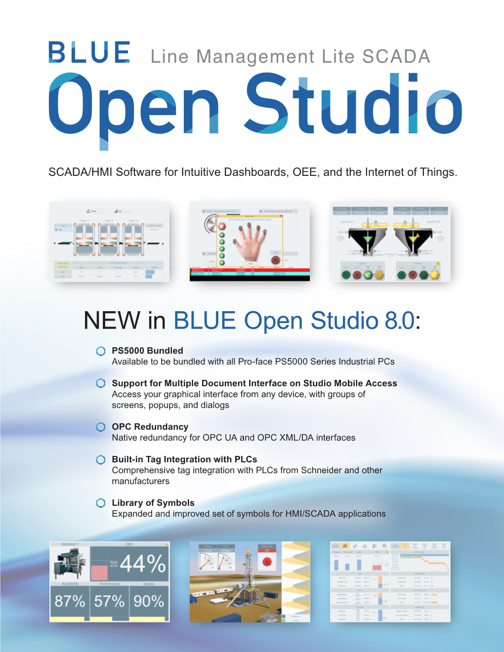 NEW in BLUE Open Studio 8.0