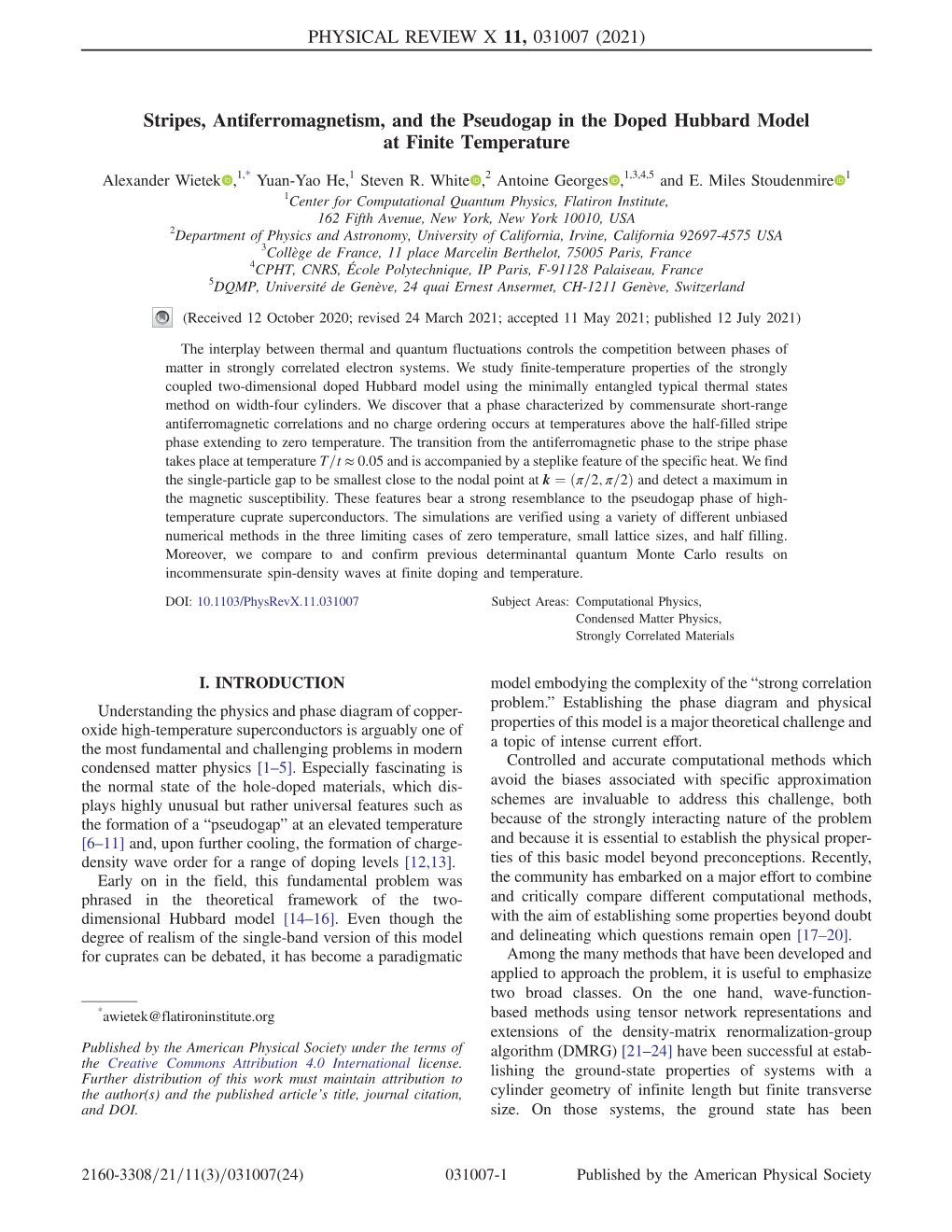 Stripes, Antiferromagnetism, and the Pseudogap in the Doped Hubbard Model at Finite Temperature