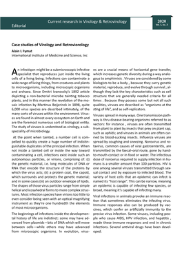 Case-Studies-Of-Virology-And-Retroviorology.Pdf