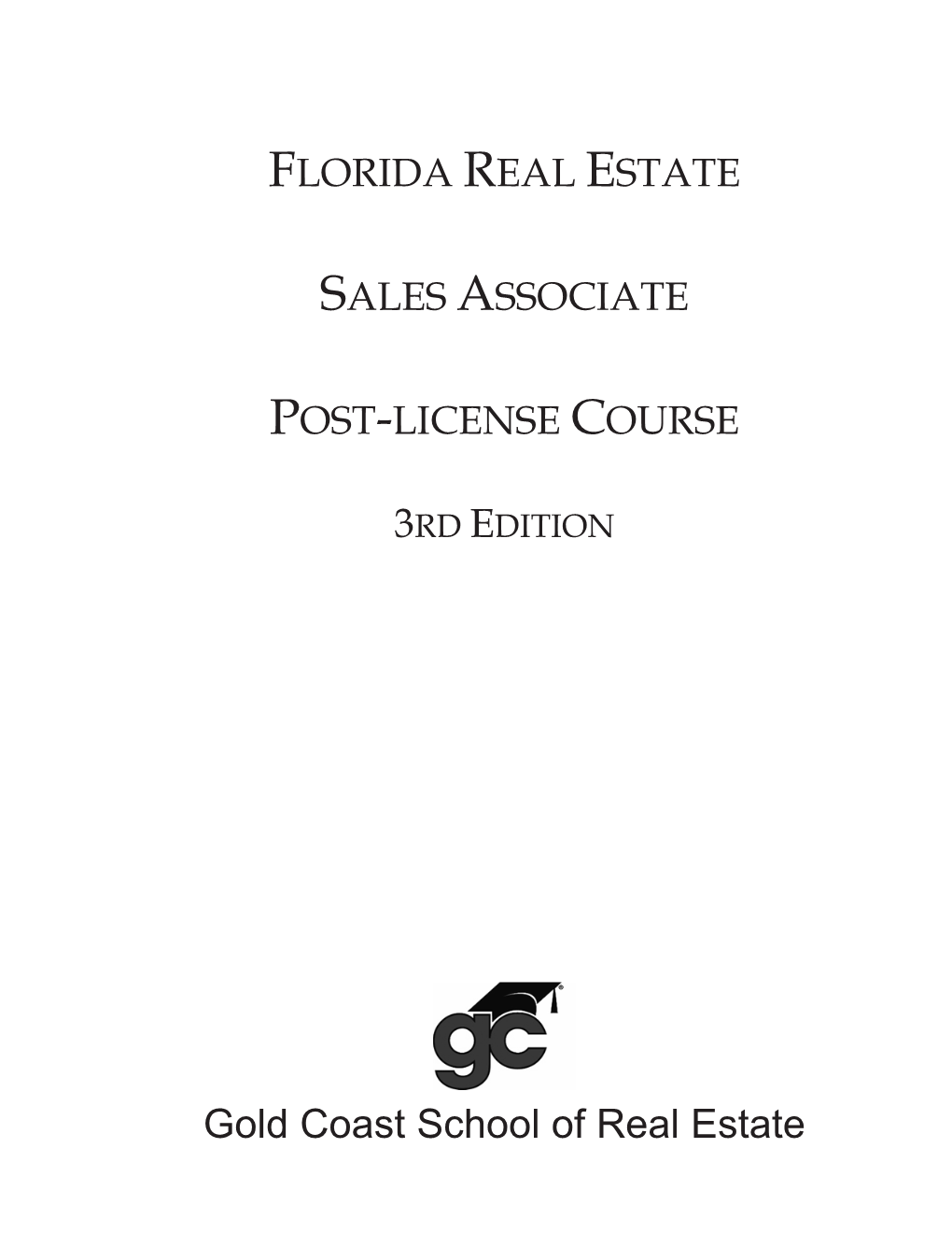 Florida Real Estate Sales Associate Post-License Course Reicon Publishing Real Estate As a Career 3