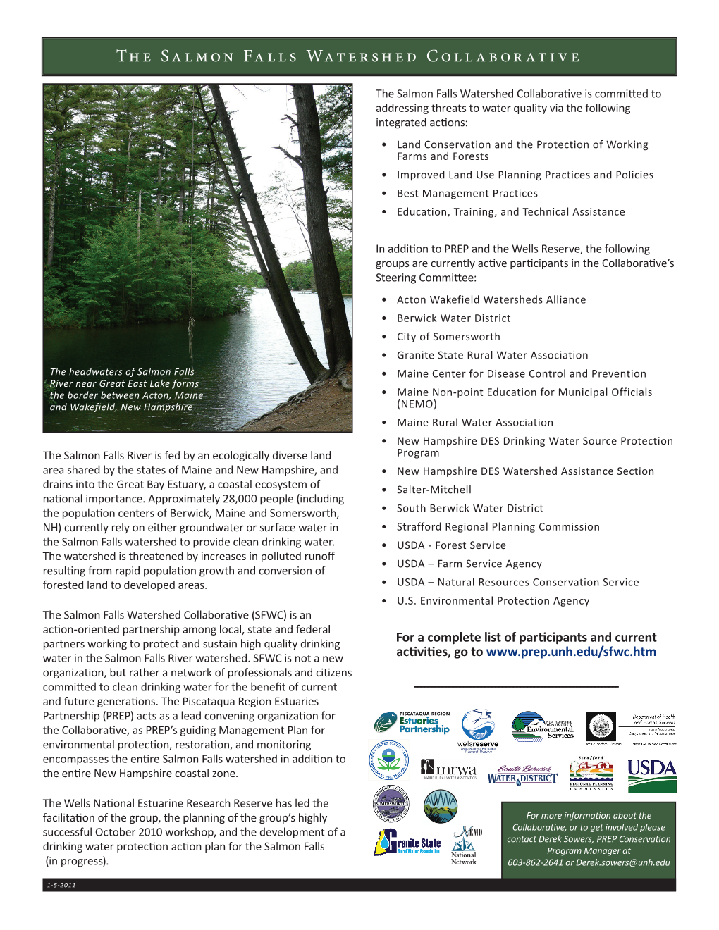 The Salmon Falls Watershed Collaborative