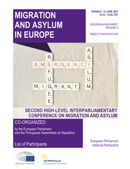 Migration and Asylum in Europe