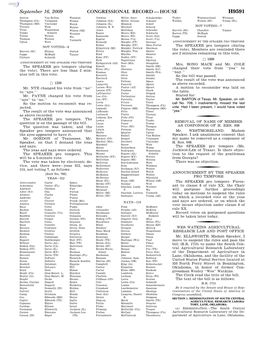 Congressional Record—House H9591