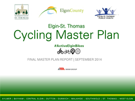 Cycling Master Plan #Activeelginbikes