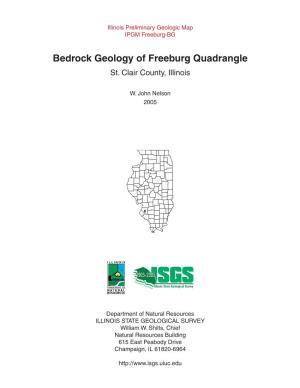 Bedrock Geology of Freeburg Quadrangle St