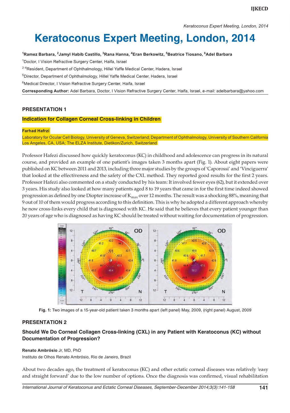 International Keratoconus Experts Meeting