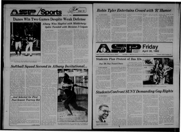Albany Student Press 1982-04-30