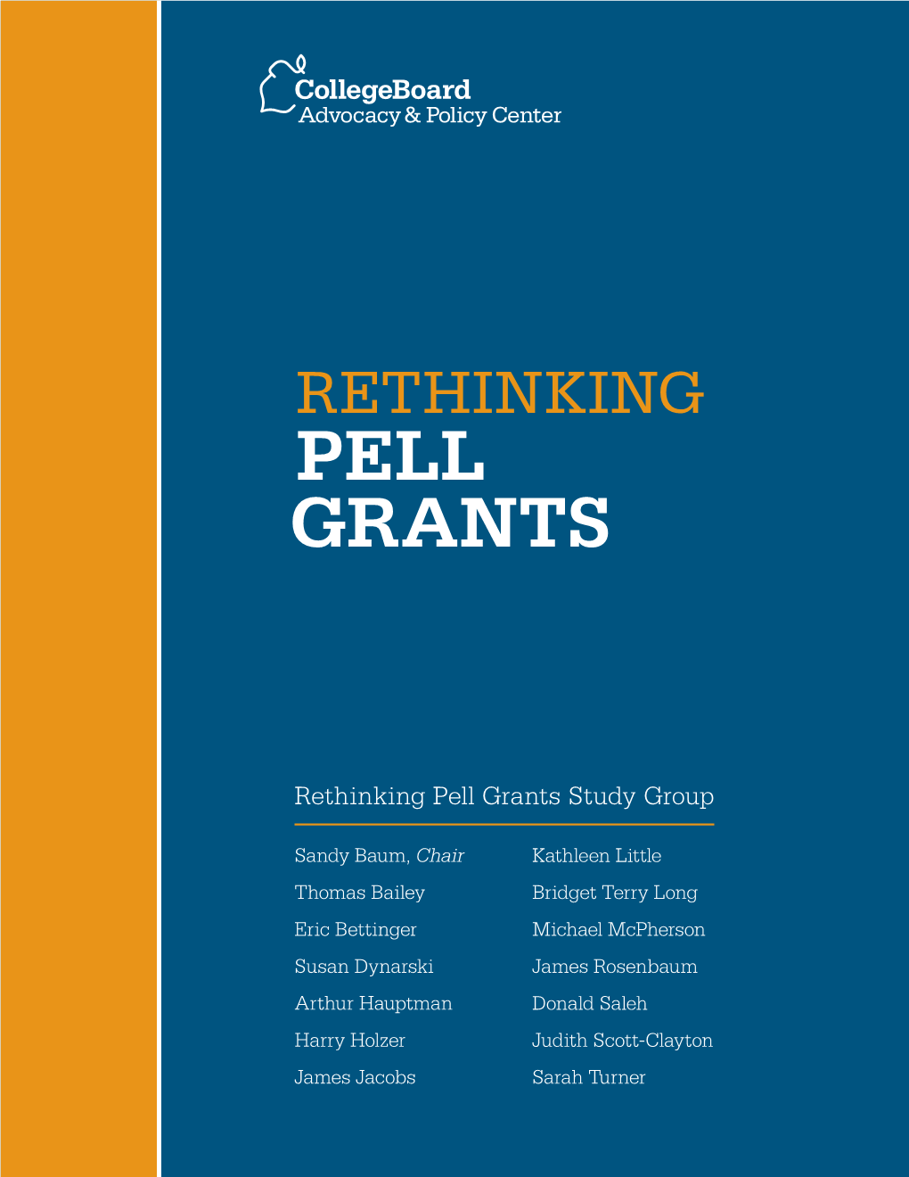 Rethinking Pell Grants