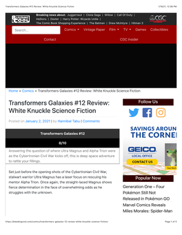 White Knuckle Science Fiction 1/19/21, 12:38 PM