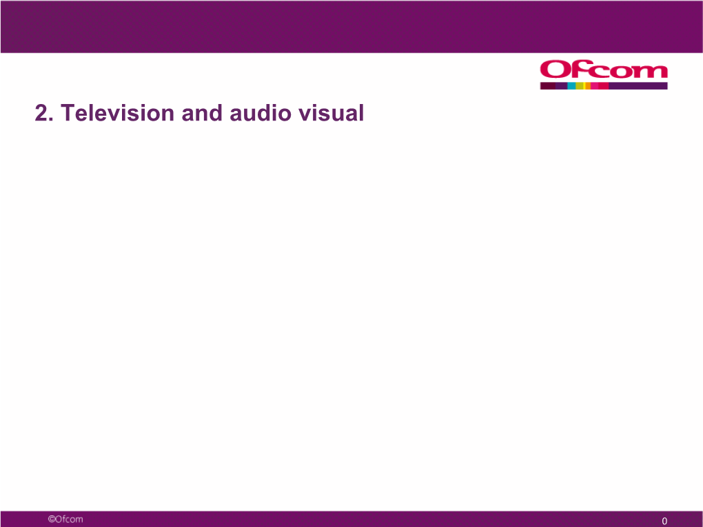 UK CMR TV Charts