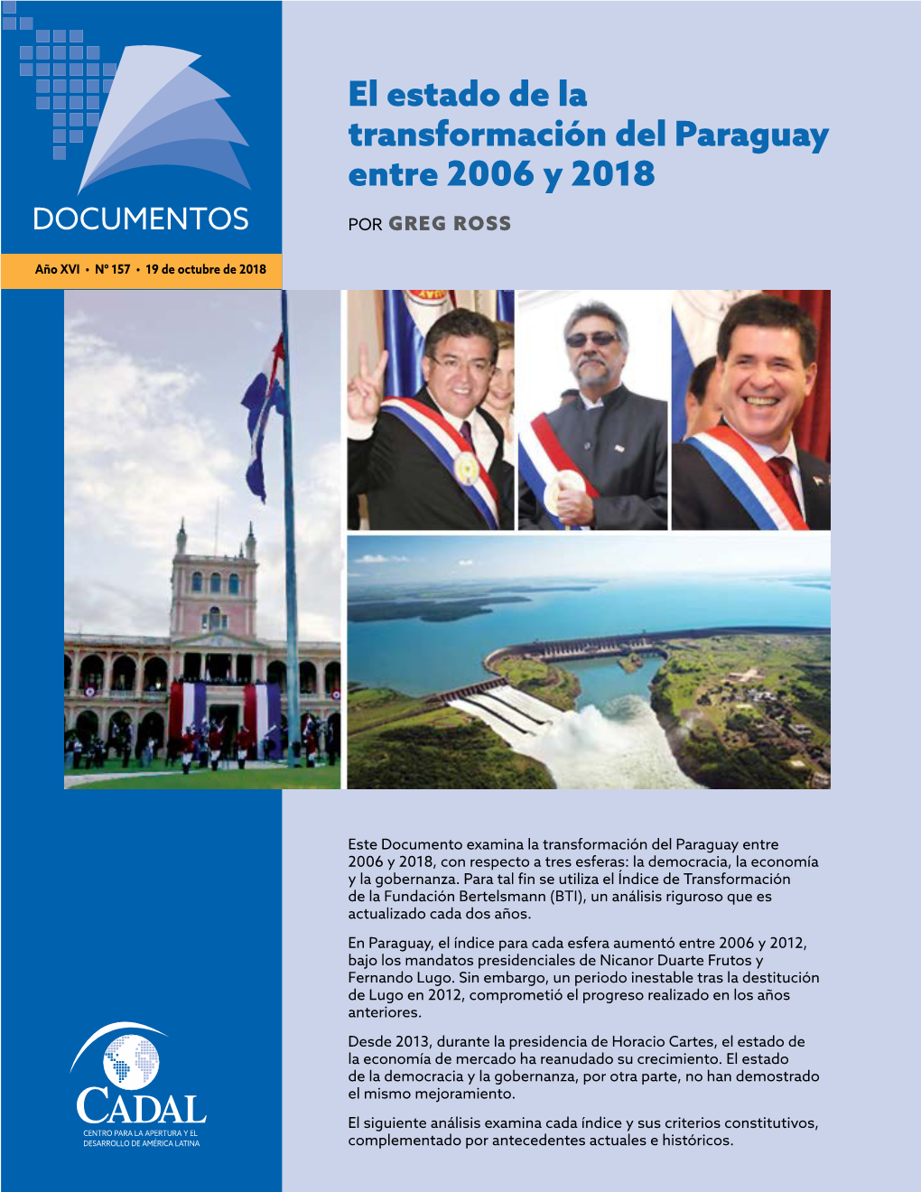 El Estado De La Transformación Del Paraguay Entre 2006 Y 2018