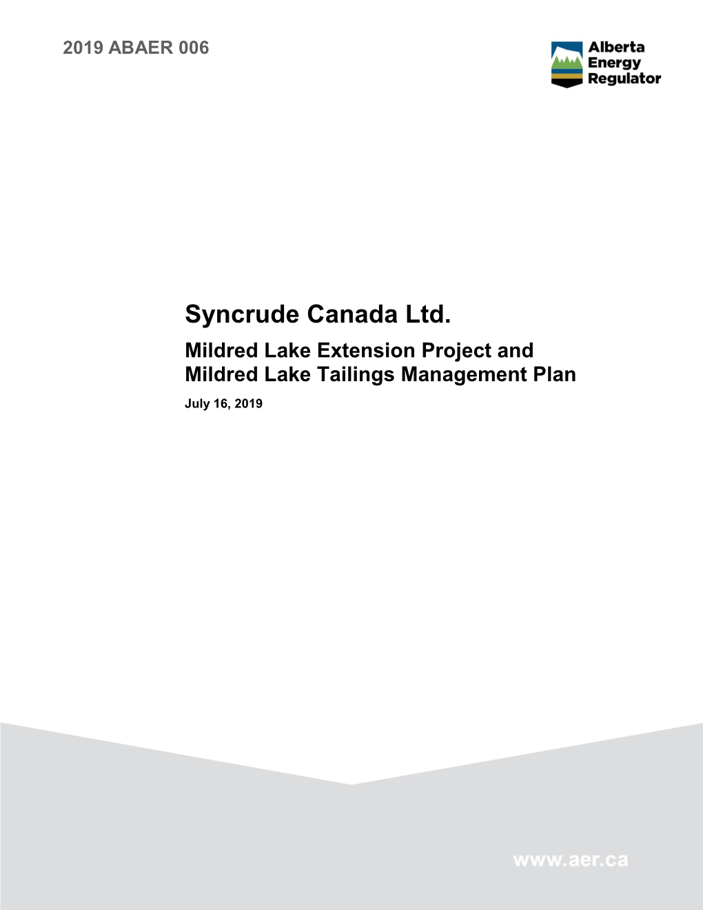 Syncrude Canada Ltd