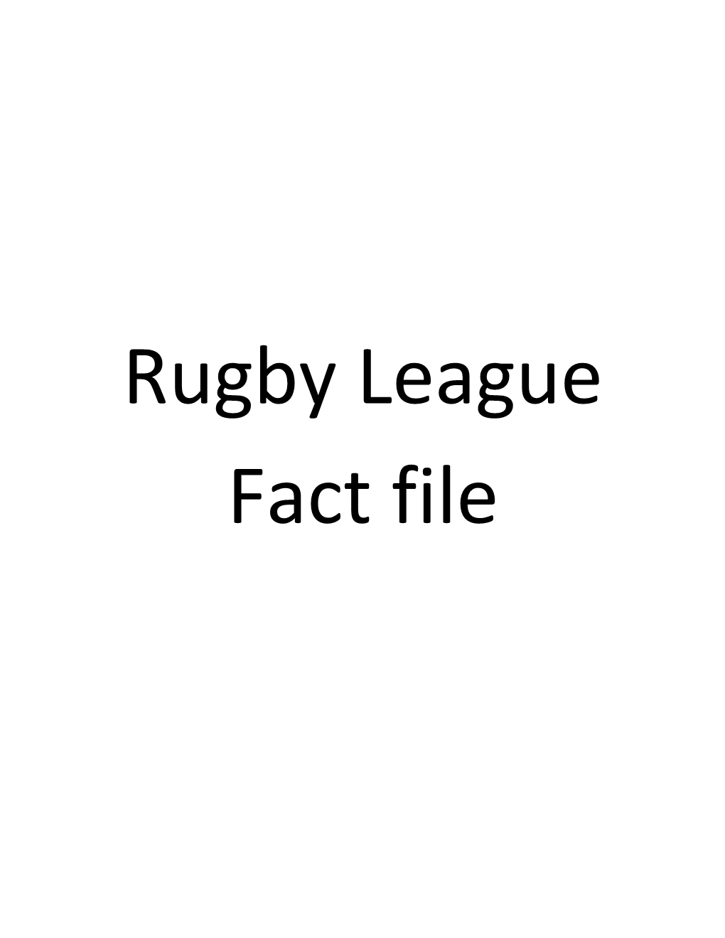 Tackle IT Rugby League Factfile.Pdf