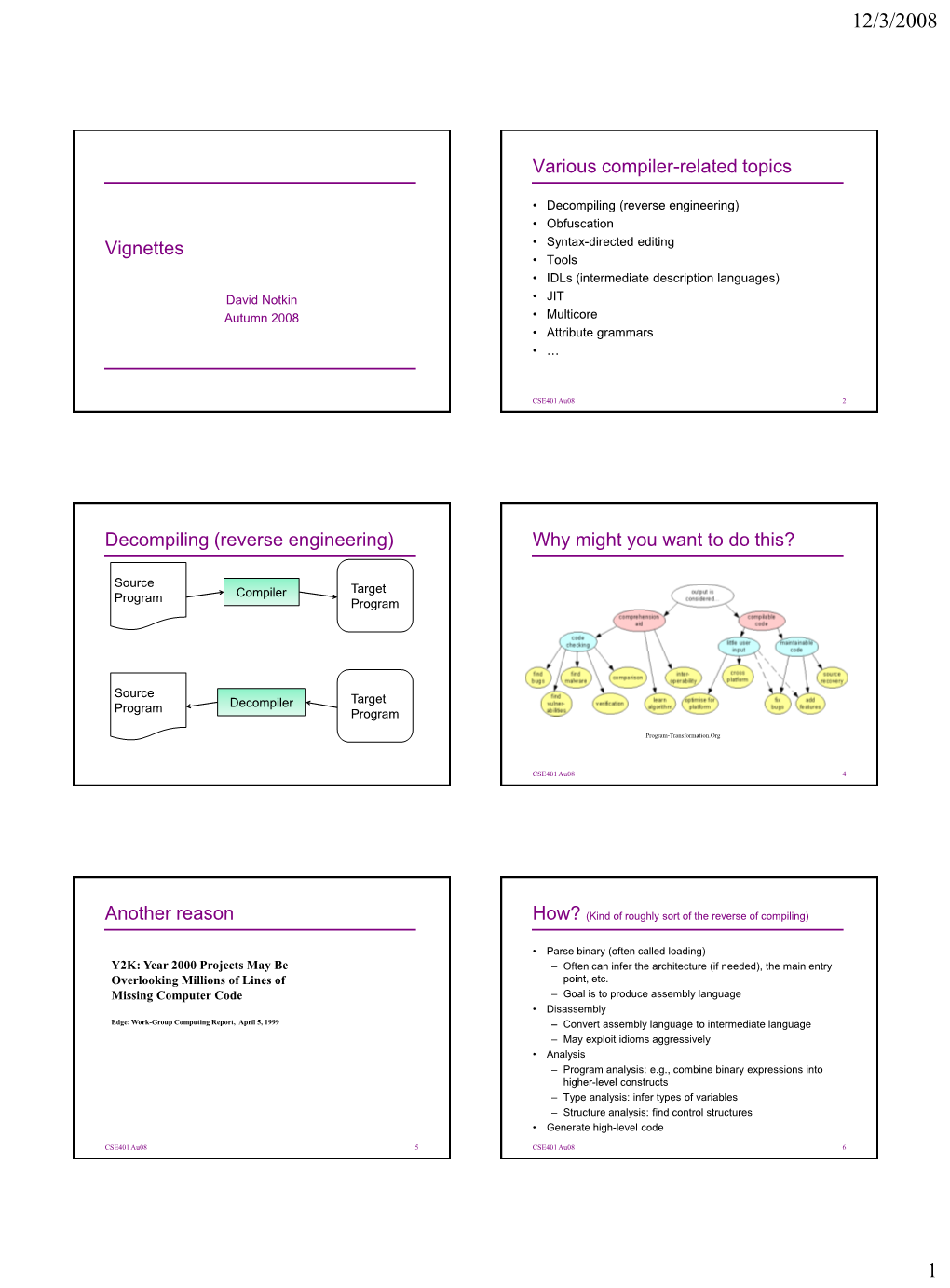 Reverse Engineering