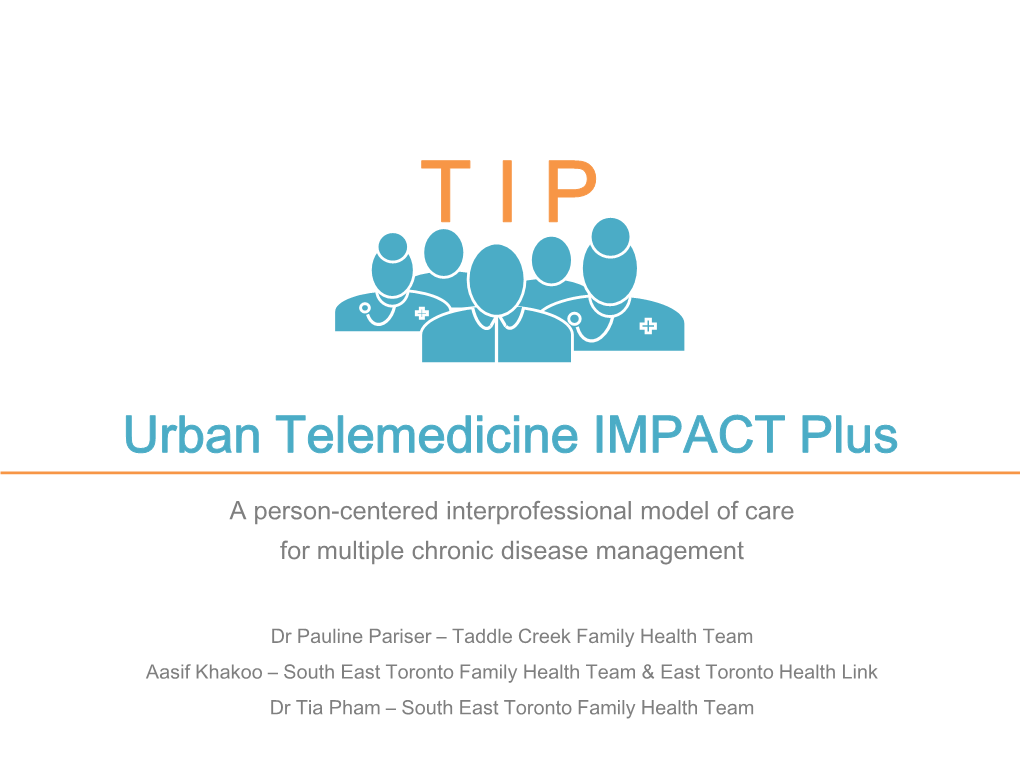 Telemedicine IMPACT Plus