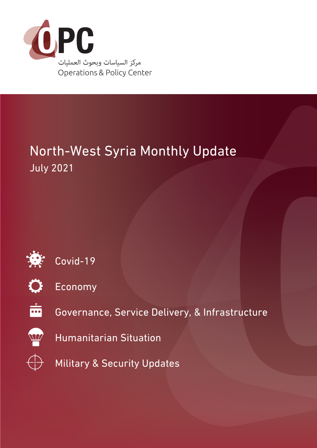 North-West Syria Monthly Update July 2021