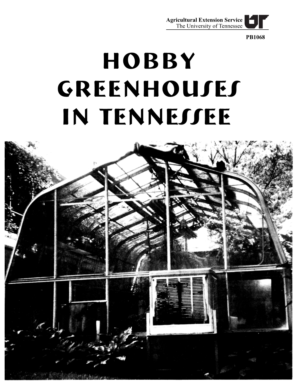 Hobby Greenhouses in Tennessee