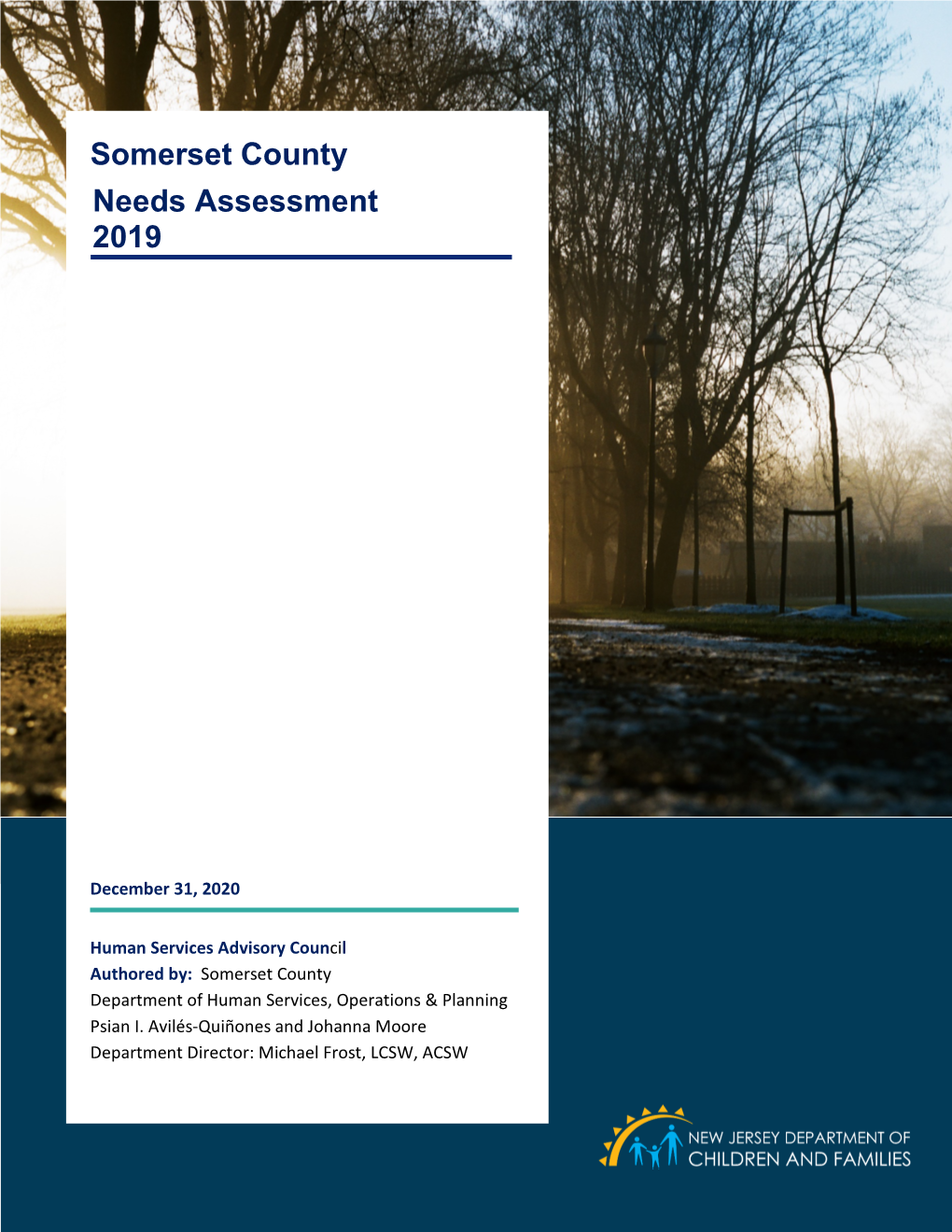 Needs Assessment 2019 Somerset County