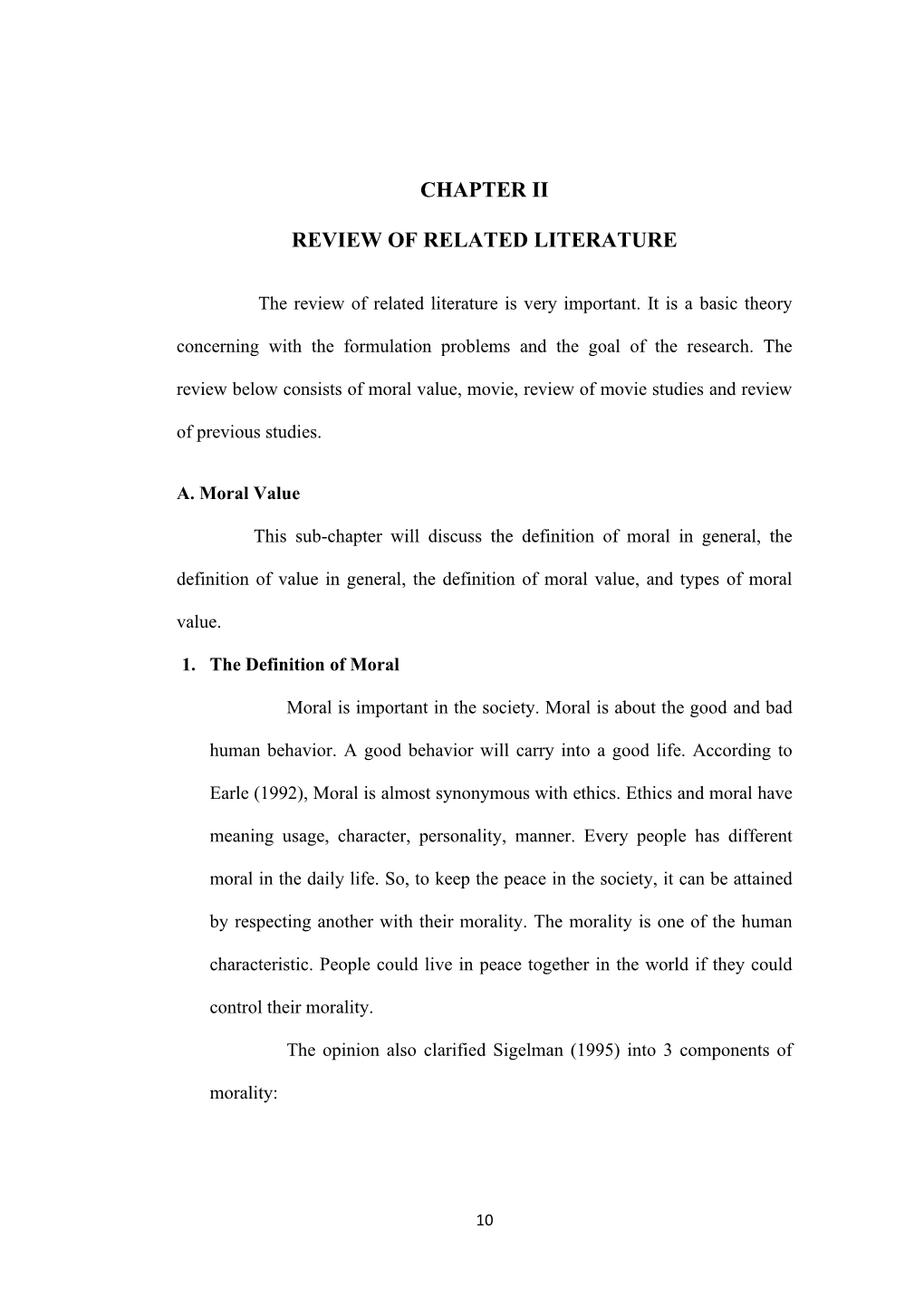 Chapter Ii Review of Related Literature