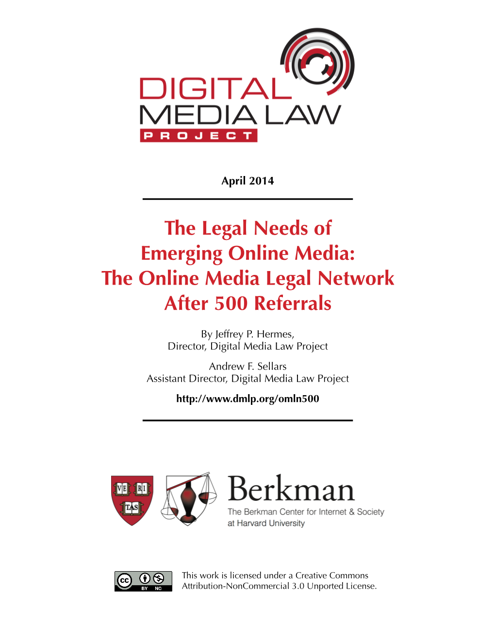 The Online Media Legal Network After 500 Referrals