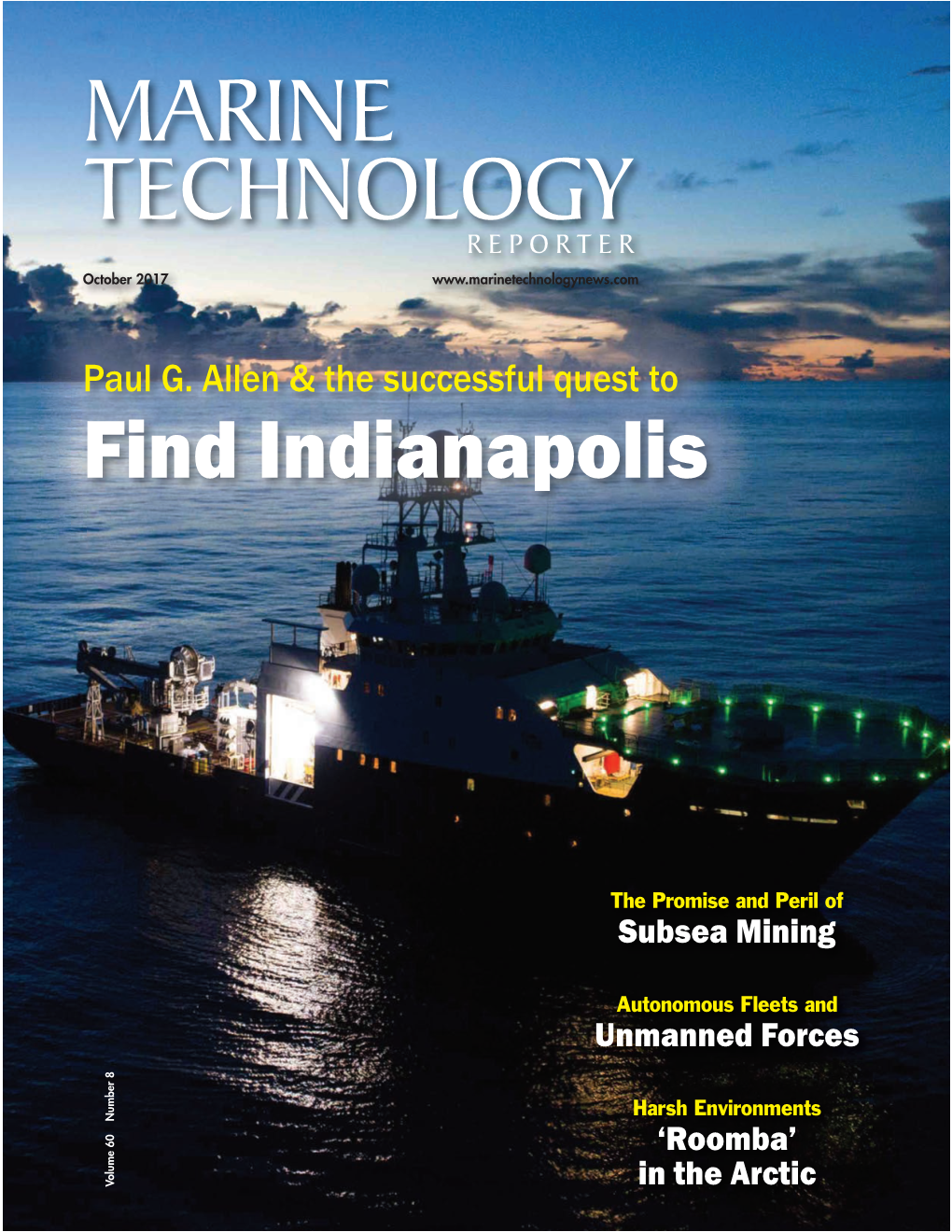 MARINE TECHNOLOGY REPORTER October 2017