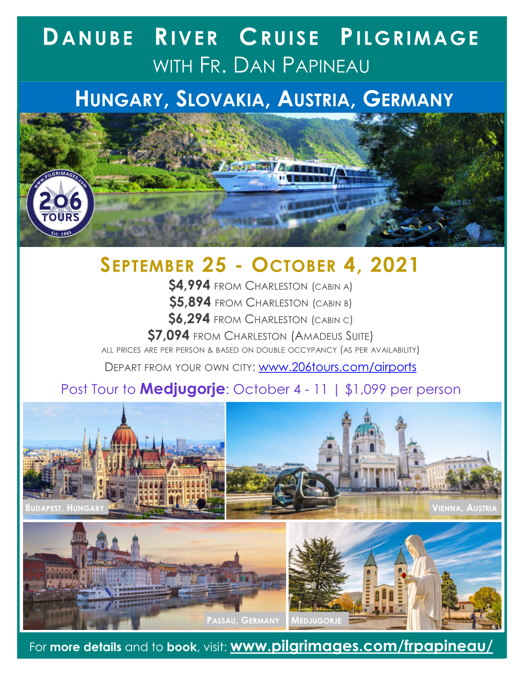 Danube River Cruise Pilgrimage