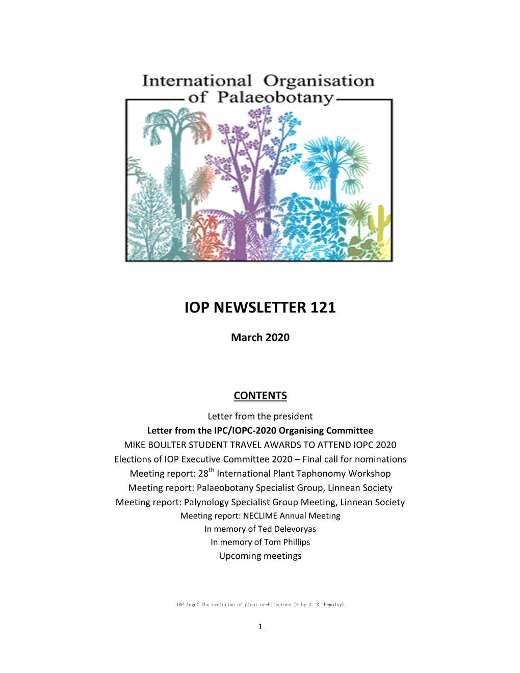 Iop Newsletter 121