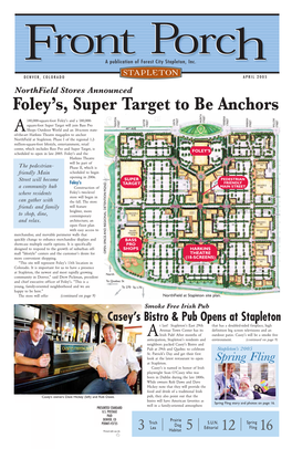 Foley's, Super Target to Be Anchors