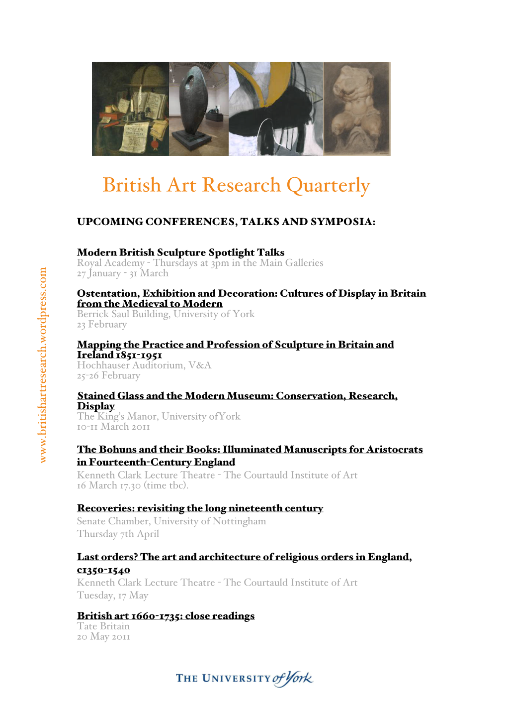 British Art Research Quarterly
