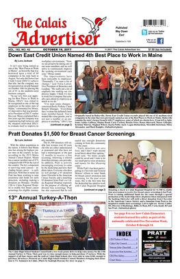 Pratt Donates $1,500 for Breast Cancer Screenings 13Th Annual