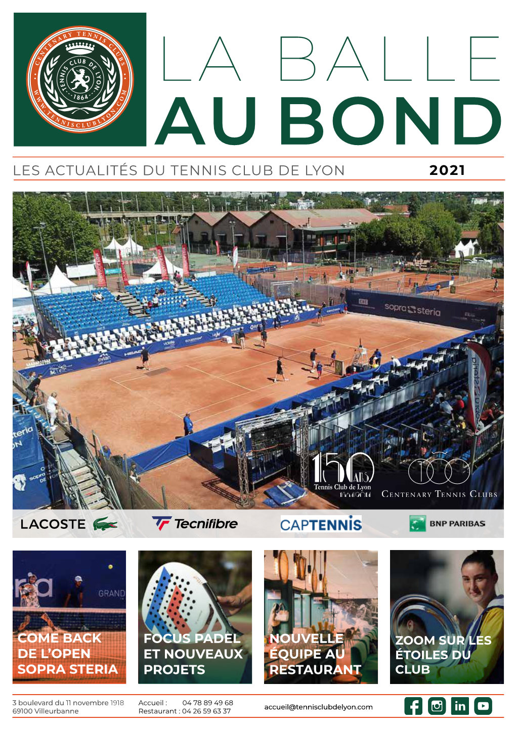 2021 Les Actualités Du Tennis Club De Lyon