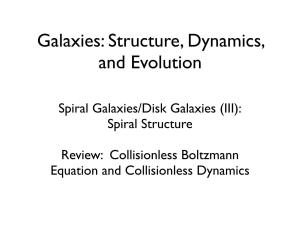 Galaxies: Structure, Dynamics, and Evolution
