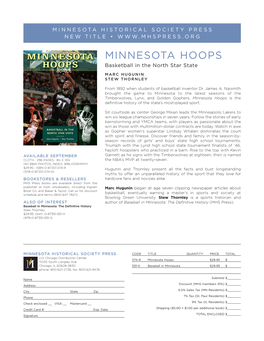 Minnesota Hoops: Basketball in the North Star State