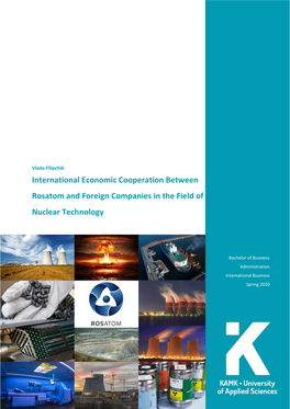 International Economic Cooperation Between Rosatom and Foreign Companies in the Field of Nuclear Technology