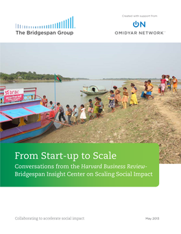 From Start-Up to Scale (Pdf)