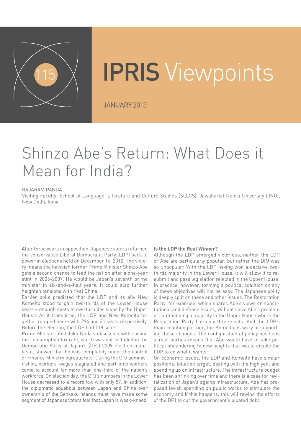 Iprisviewpoints