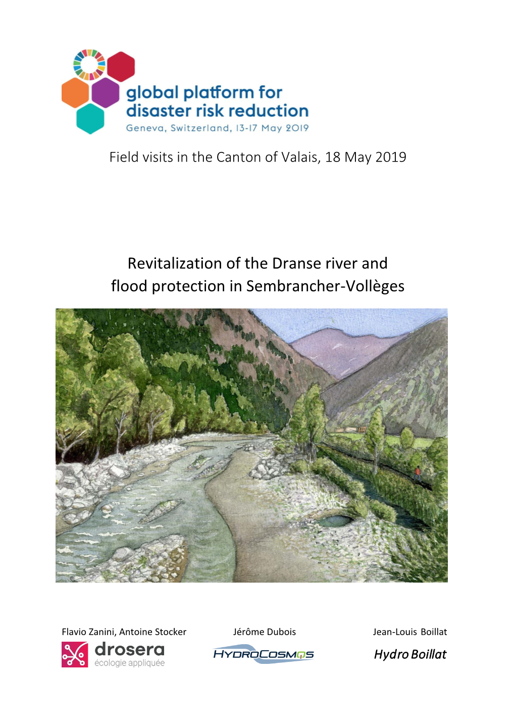 Revitalization of the Dranse River and Flood Protection in Sembrancher-Vollèges