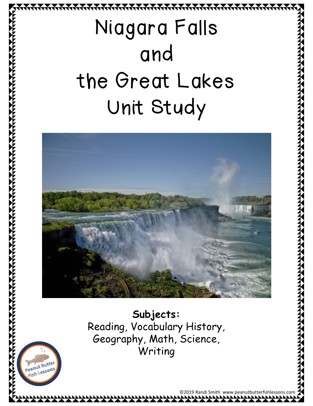 Niagara Falls and the Great Lakes Unit Study