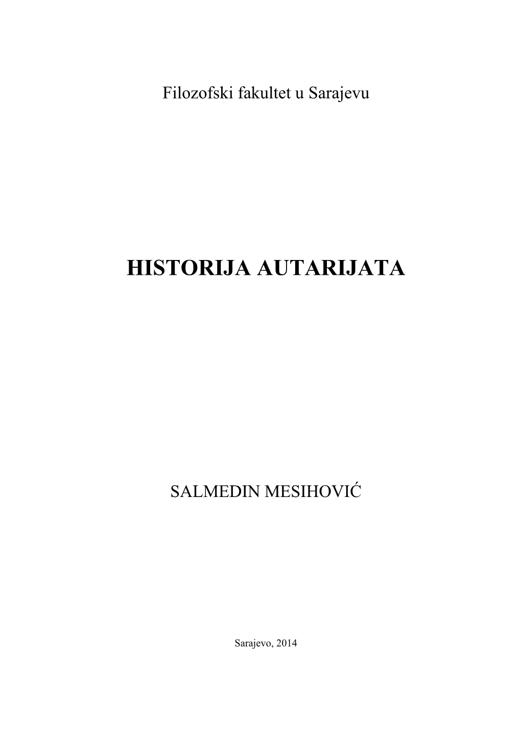 Historija Autarijata